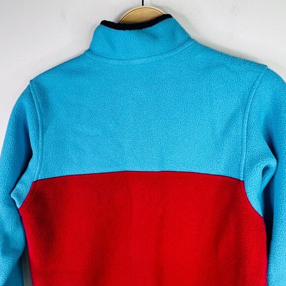 Patagonia Synchilla Re-Tool Snap-T Fleece Pullover Girls Sz XL/14 - Picture 5 of 12
